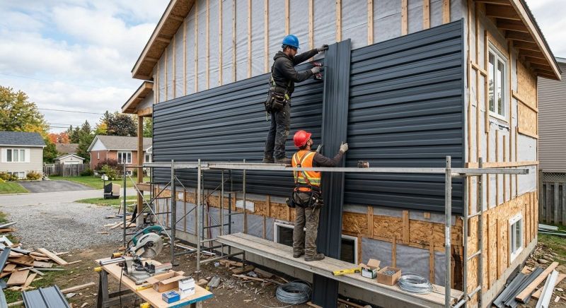 Sheet Metal Siding Replacement in Fairfield County, CT
